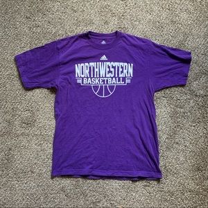 Adidas Northwestern Basketball T-shirt